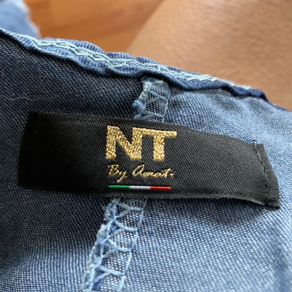 GRAPHIC JEAN MODAL DRESS NWT - Picture 4 of 5